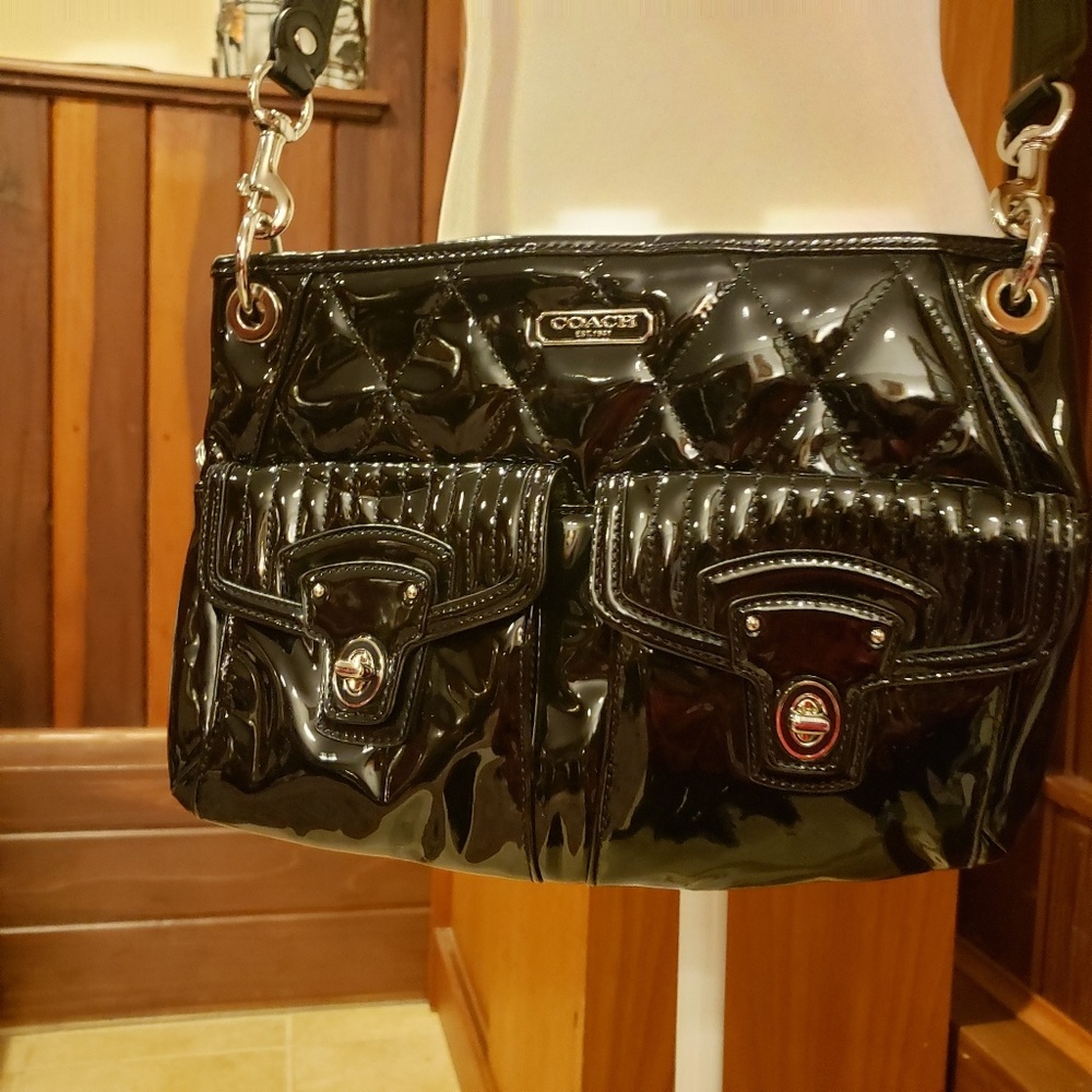 Coach quilted crossbody